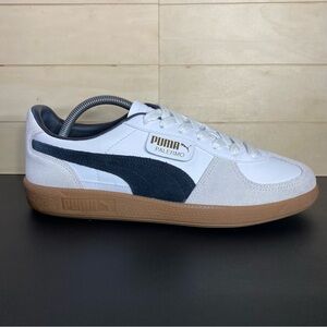 Puma Palermo Men’s White and Black Sneakers
